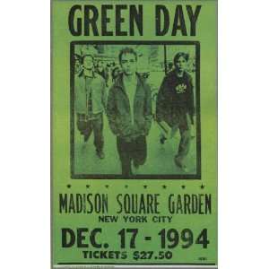  Green Day Concert Poster