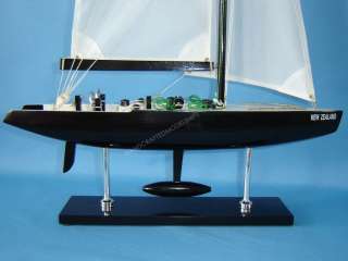 New Zealand 30 Wood Sailboat Model Louis Vuitton Cup  