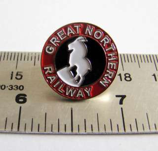 Great Northern Railway Slogan Push Pin Lapel Pin  