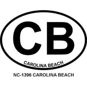 CAROLINA BEACH Personalized Sticker