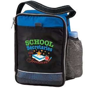  School Secretaries Are A Treasure (Blue) Verve Lunch Bag 