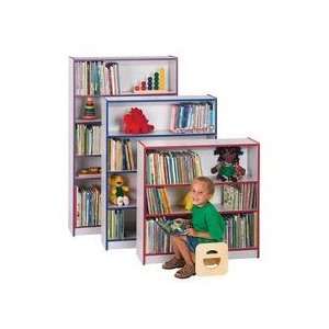  Rainbow Accents Bookcase with 3 adjustable shelves