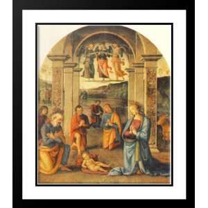  Perugino, Pietro 20x23 Framed and Double Matted The 