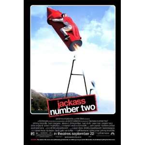  Jackass Number Two, Original Double sided Movie Theatre 