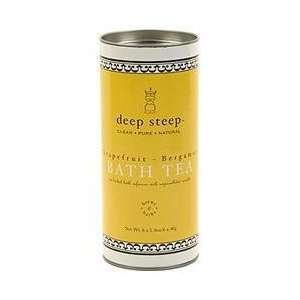  DEEP STEEP, Grapefruit Bergamot Bath Tea   6 bag Beauty