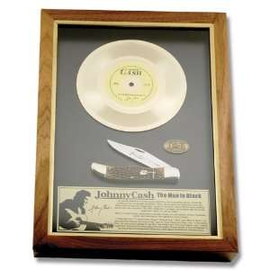   Cash Gold Record Comemorative Folding Hunter