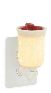  White Plug Wax Warmer Tart Melter Wickless Candle Nite Light  