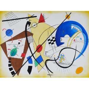Kandinsky Paintings Throughgoing Line