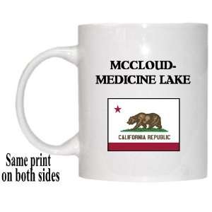  US State Flag   MCCLOUD MEDICINE LAKE, California (CA 