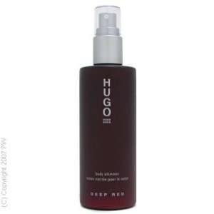  Hugo Deep Red Perfume 5.0 oz Body Lotion Beauty