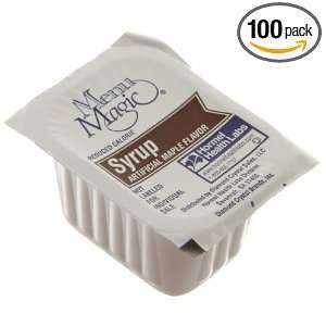 Magic Menu Reduced Calorie Syrup, 1 Ounce Cups (Pack of 100)  