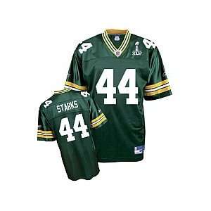 Reebok Green Bay Packers James Starks Super Bowl XLV Replica Jersey 