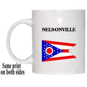  US State Flag   NELSONVILLE, Ohio (OH) Mug Everything 