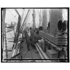   Hartford,inspection,looking aft.,starboard side