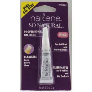  Nailene So Natural Professional Gel Glue   Pink 71069 
