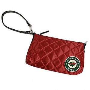  Little Earth Minnesota Wild Quilted Wristlet Sports 