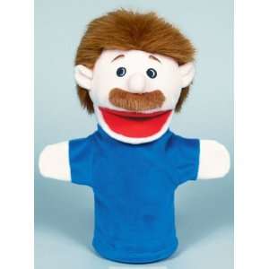   Kids Big Mouth Family Puppets   Caucasion   Set of 6