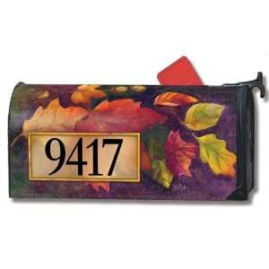   Addressable Magnetic Mailbox Cover   Turning Leaves