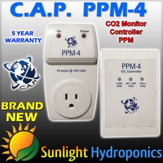   PPM 4 PPM4 CO2 MONITOR CONTROLLER C02 CARBON DIOXIDE 5 YEAR WARRANTY