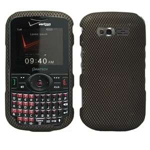 Carbon Fiber Case Phone Cover for Verizon Pantech Caper  