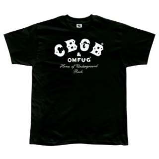  CBGB   Classic Black T Shirt Clothing