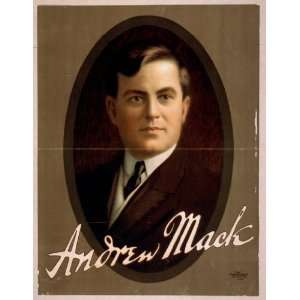  Poster Andrew Mack 1906