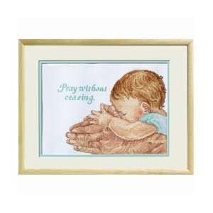  Pray Without Ceasing Cross Stitch Chart by Janlynn Office 