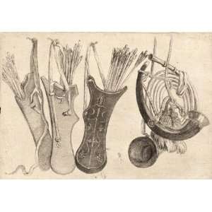   Hollar   Quivers and hunting horns 