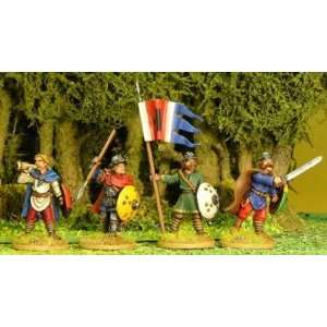   Designs Carolingians Carolingian Infantry Command (4) Toys & Games