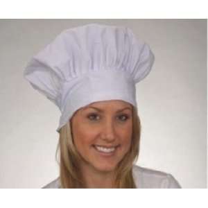  White Cotton Adult Chef / Baker Hat 