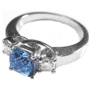   Cut Tanzanite Diamond Ring (1.50 cts.tw.) Evyatar Rabbani Jewelry