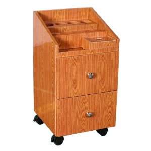  Nadia Accessory Cart   Dark wood Beauty