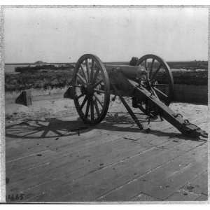   and evening gun,Fort Sumter,South Carolina,1865