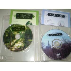 Mormon DVDS by Living Scriptures   the Heavens Are Opened & Nauvoo 