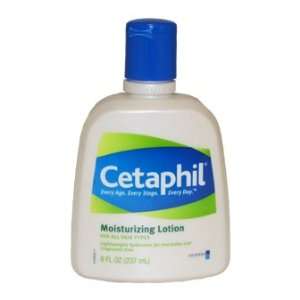 Moisturizing Lotion For All Skin Types by Cetaphil for Unisex   8 oz 