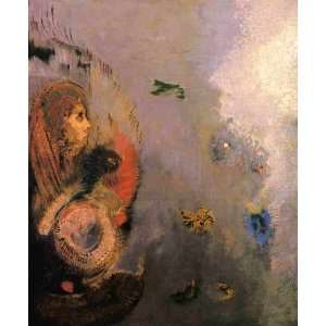   canvas   Odilon Redon   24 x 30 inches   Oannes 1