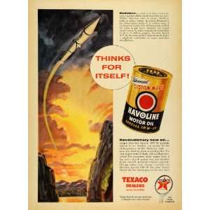   Ad Texaco Havoline Motor Oil U. S. Army Redstone   Original Print Ad