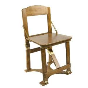   /Oak Color Wooden Folding Chair   Spiderlegs CH01 LW