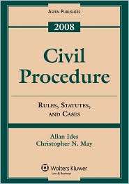 Civil Procedure, (0735577897), Allan Ides, Textbooks   