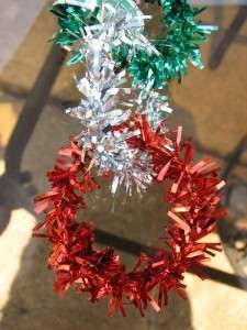 Vintage Christmas Feather Tree Garland Tinsel  