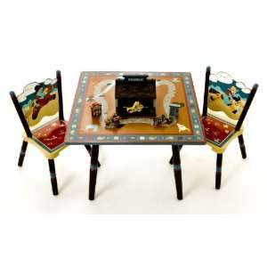 Levels of Discovery LOD72002 Wild West Table Chair Set 