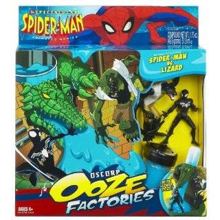 Spider man Oscorp Ooze Factory Set   Spider man vs. Lizard