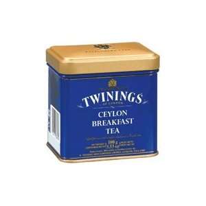  Twinings Ceylon Breakfast Tea, Loose Tea, 3.53 Ounce Tins 