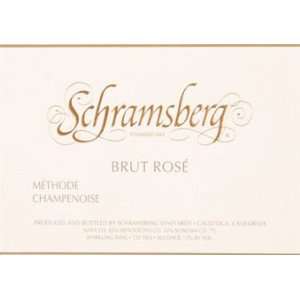  2007 Schramsberg Napa Brut Rose 750ml Grocery & Gourmet 
