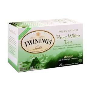 Twinings Fujian Chinese Pure White Tea, 20 Count Tea Bags (20 Tea Bags 