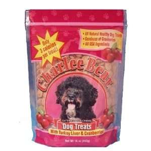  Charlee Bear Dog Treats   Turkey Liver & Cranberry (1 Case 