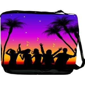  Rikki KnightTM Beach Party Silhouette Messenger Bag   Book 
