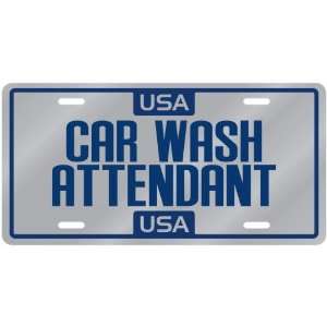  New  Usa Car Wash Attendant  License Plate Occupations 