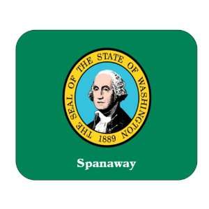  US State Flag   Spanaway, Washington (WA) Mouse Pad 