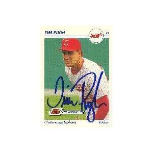  Tim Pugh, Chattanooga Lookouts   Reds Affiliate, 1991 Line 